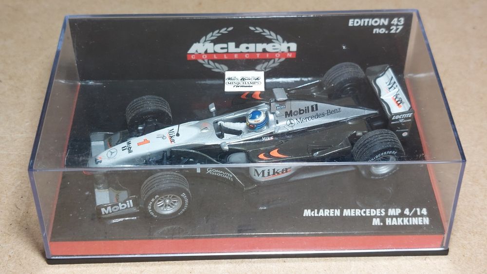 McLaren Mercedes MP 4/14 Hakkinen campeão  1999