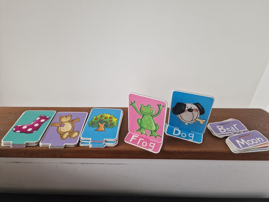 3D Spelling puzzle do nauki słówek 16 par  angielski nauka