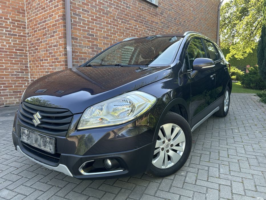 Suzuki SX4 S-Cross AllGrip 4x4 1.6 Benzyna 2014 Hak Bezwypadkowy Bezkluczykowy dostęp