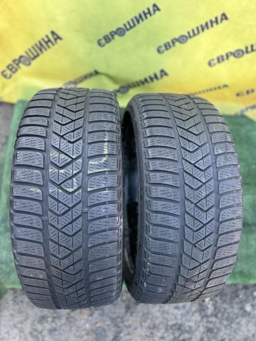Pirelli 225/40r18 пара резина шини б/у склад оригінал зима