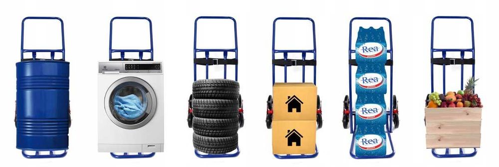 Wózek magazynowy MŁYNARKA składany transportowy HIGHER mocny 280kg