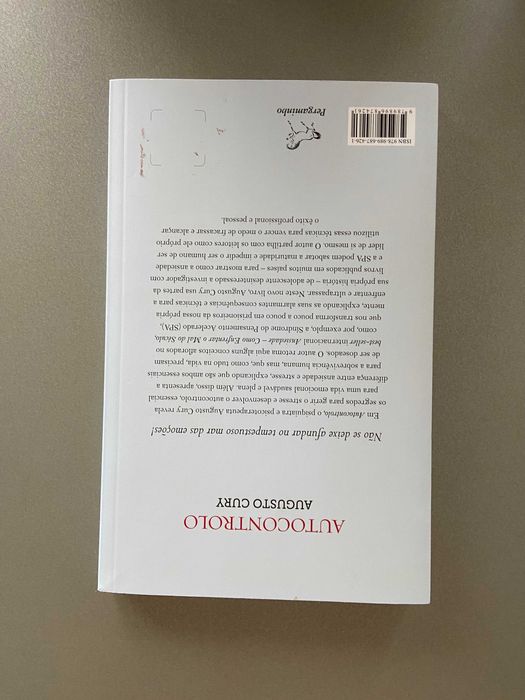 Auto Controlo de August Cury