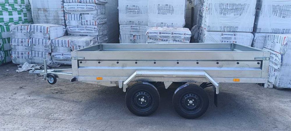 Причіп двовісний. Оцинкований причіп. 3х1,5