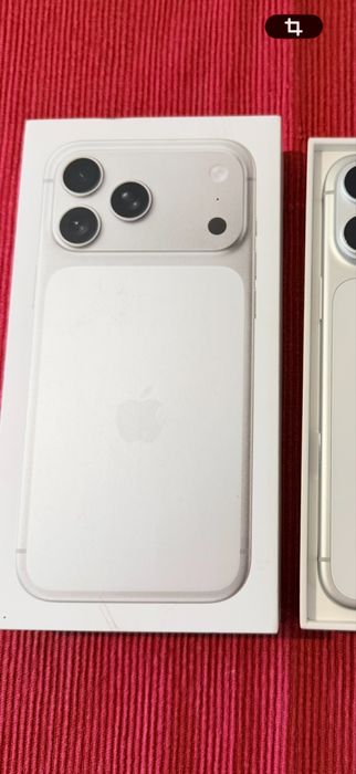 Iphone 17 pro Max Silver  256GB Novo .