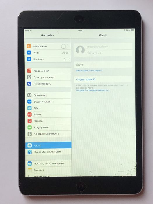 Ipad mini 16gb, акб 98%