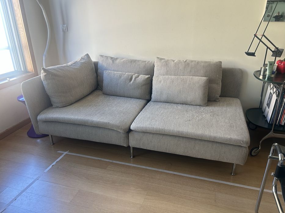 Sofá Ikea Soderhamn 3 lugares
