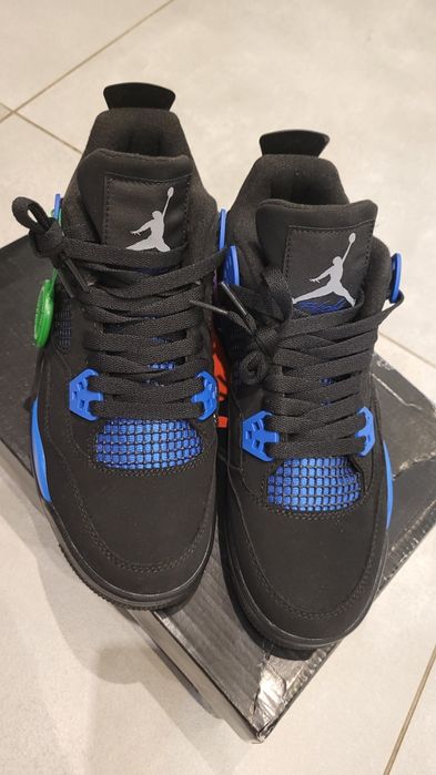 Air jordan 4 blue thunder