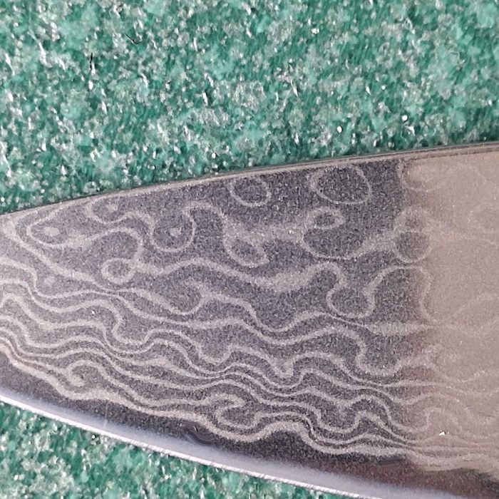 Японский Шеф-нож _Гьюто -34 см _Дамасская сталь VG10_