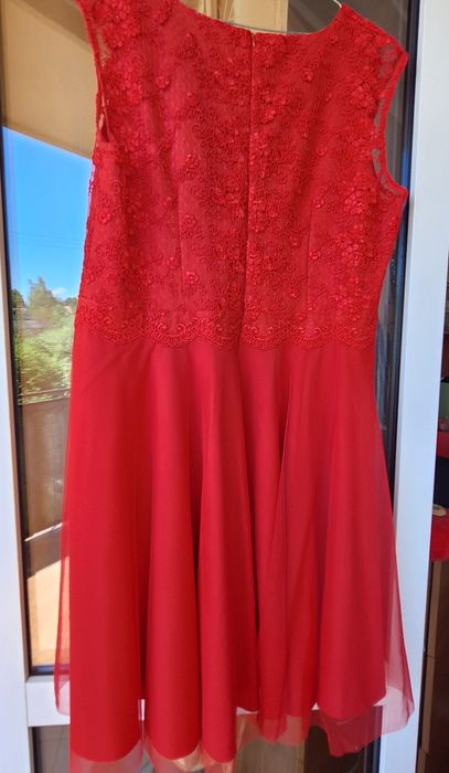 Sukienka r.52 plus size wesele komunia