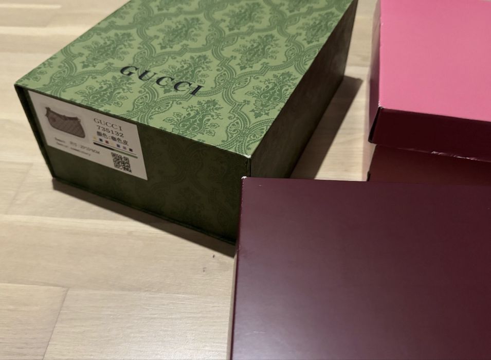 Брендові коробки dior jacquemus цум