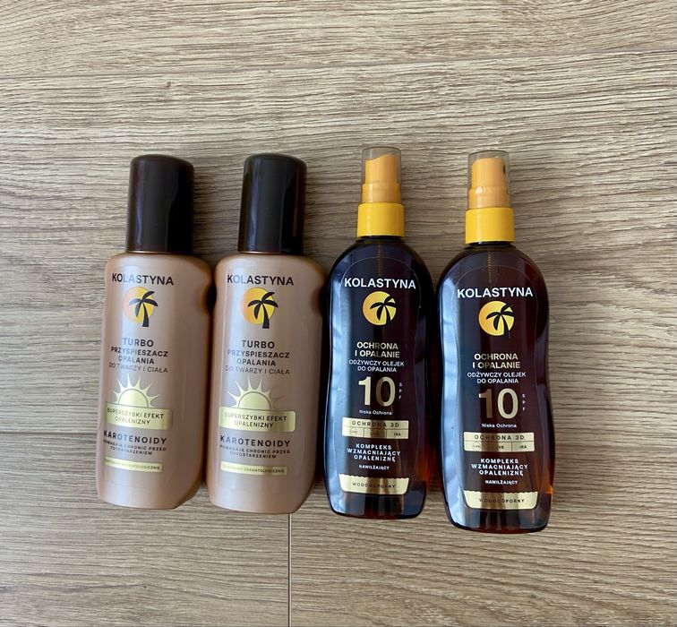 Olejek do opalania / przyspieszacz opalania Kolastyna