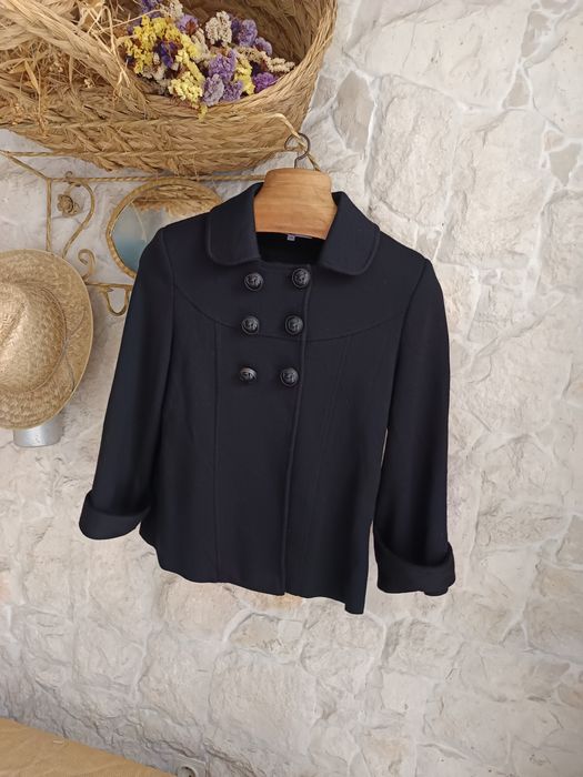 Casaco preto"La petite Francaise"Paris