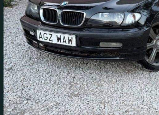 Zderzak przód + lapy xenon e46