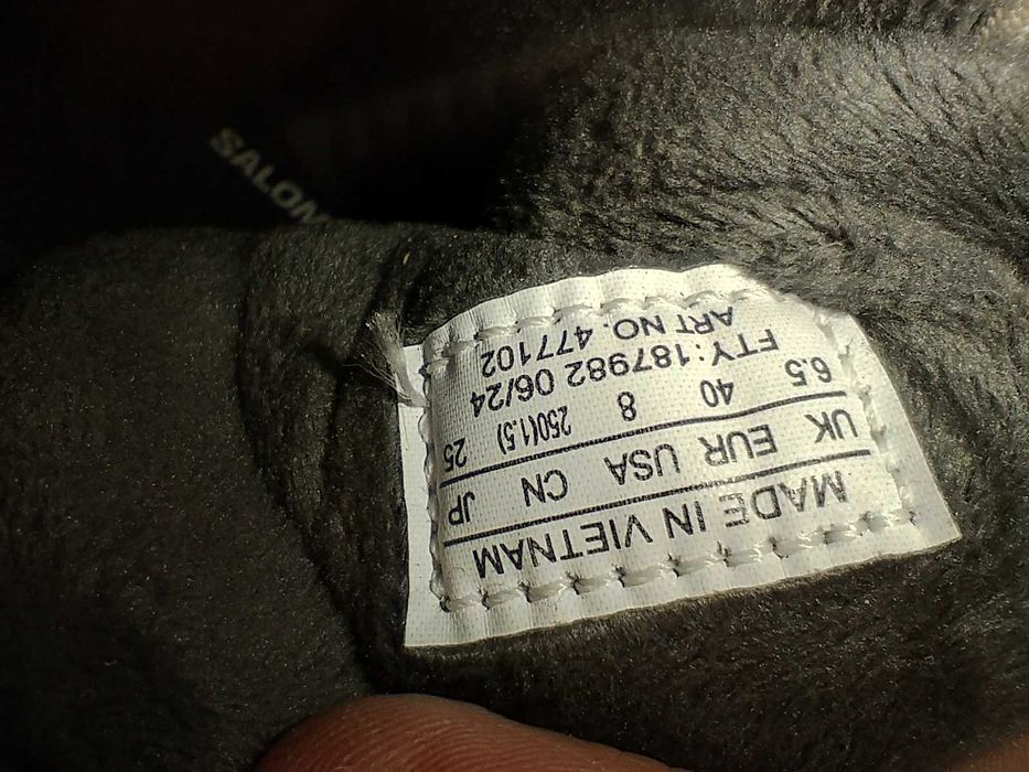 buty śniegowce Salomon 40 bdb wodoszczelne