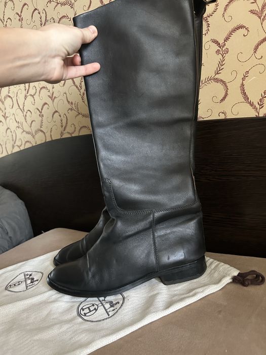 Hermes оригінал вінтажні жокейські чоботи труби