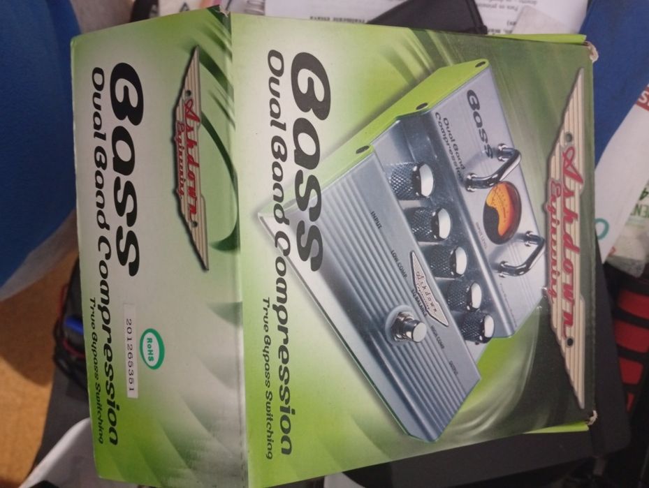 Pedal Ashdown Bass Dual Band Compressor – ótimo  estado