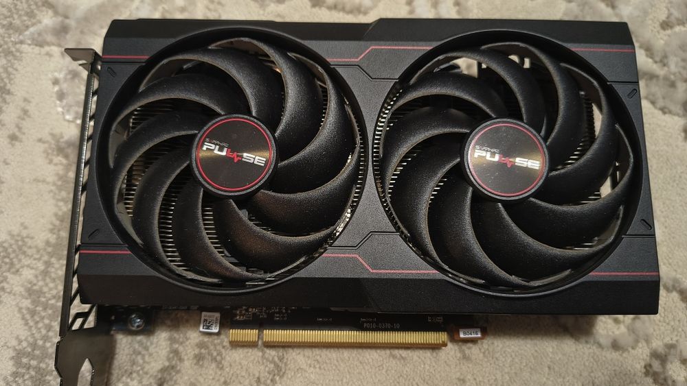 Відеокарта Sapphire pulse Rx 6600   GPRO  X060 8G