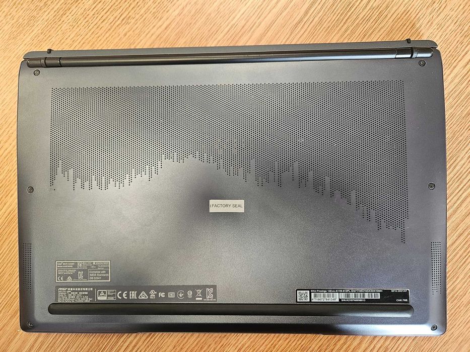 MSI Prestige 14Evo A11M 16/512 + peryferia hub klawiatura myszka
