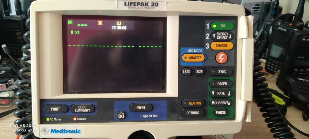 Defibrylator lifepack 20