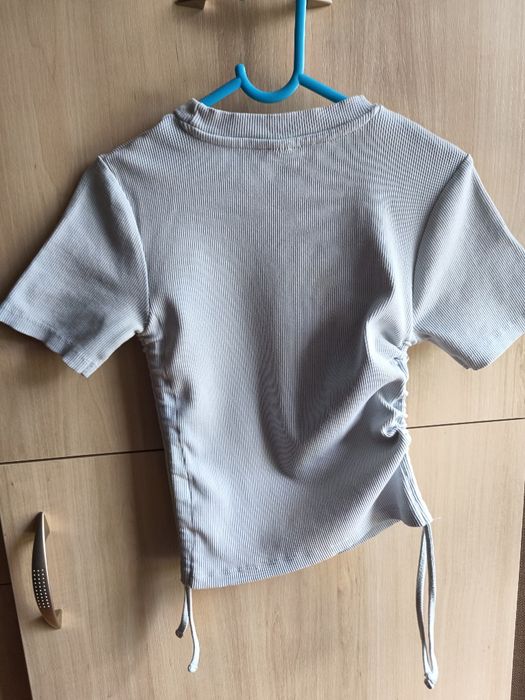 2x bluzka koszulka top t-shirt dziewczęcy 134-140