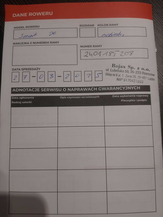 rower UNIBIKE  Smart 24 " stan idealny