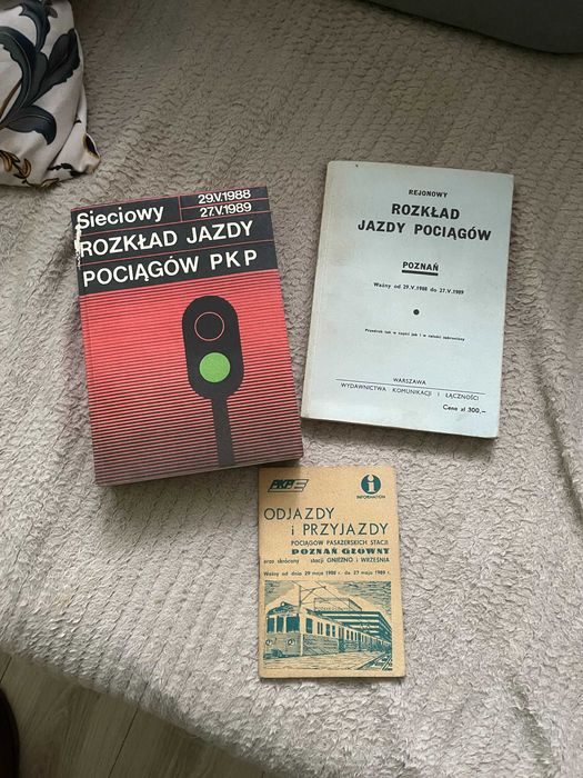Rozkłady jazdy PKP z PRL-u