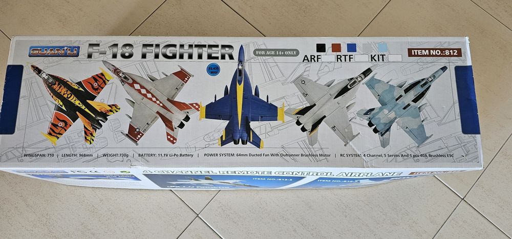 Aviões RC novos, vários modelos