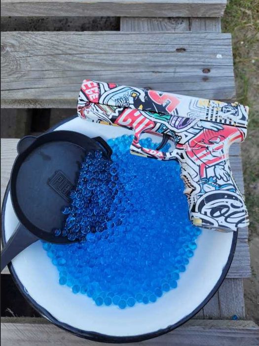 Pistolet na żelowe kulki dla dzieci i nie tylko