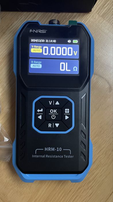 Тестер внутреннего сопротивления fnirsi hrm 10