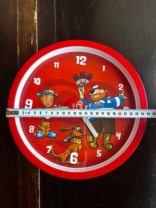 Relógio de Parede Promocional Vintage Olá Gelados
