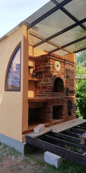 Металеві навіси. Альтанки. Ангари.