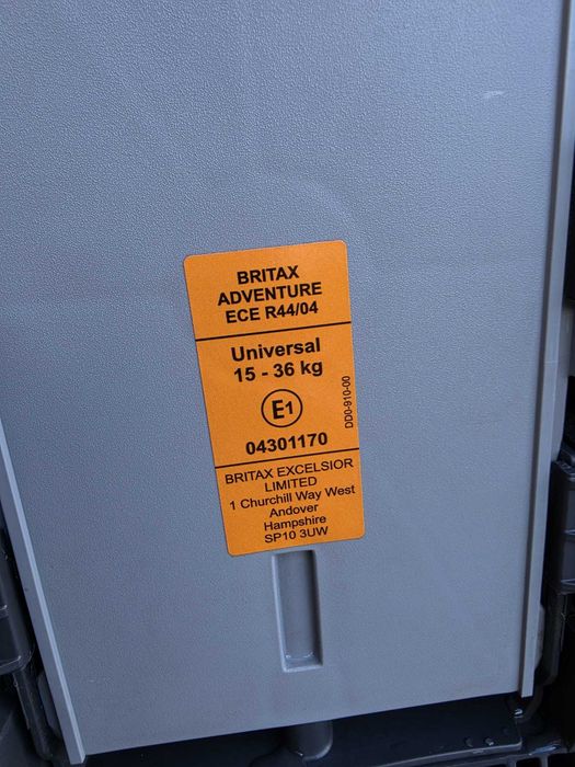 Fotelik samochodowy Britax Römer Adventure 15 - 36 kg
