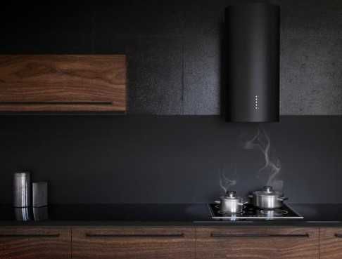 okap VDB Still czarny tuba