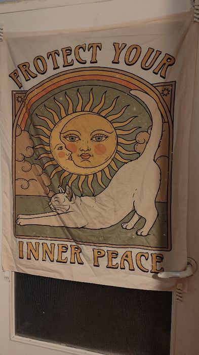 Gobelin - "Protect your inner piece" 70x100 cm