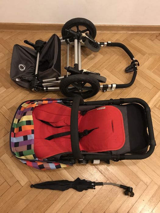 Wózek / spacerówka Bugaboo Cameleon Missoni / kolorowa budka