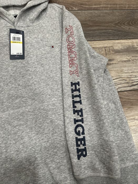 Nowa chłopięca bluza szara Tommy Hilfiger 10 11 12 lat  140/146/152
