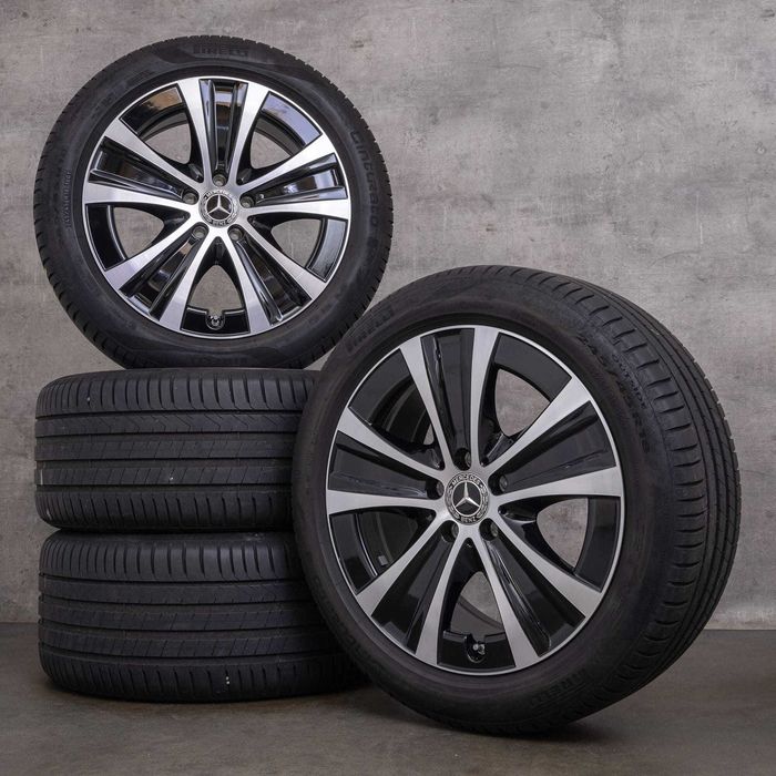 Jantes Mercedes-Benz 18" - 4 unidades / Oferta de 4 pneus Pirelli P7 C