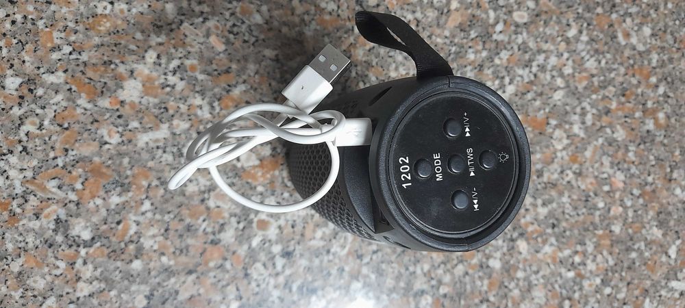 coluna de som portátil