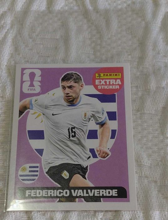 extra sticker mundial 2026 frederico valverde