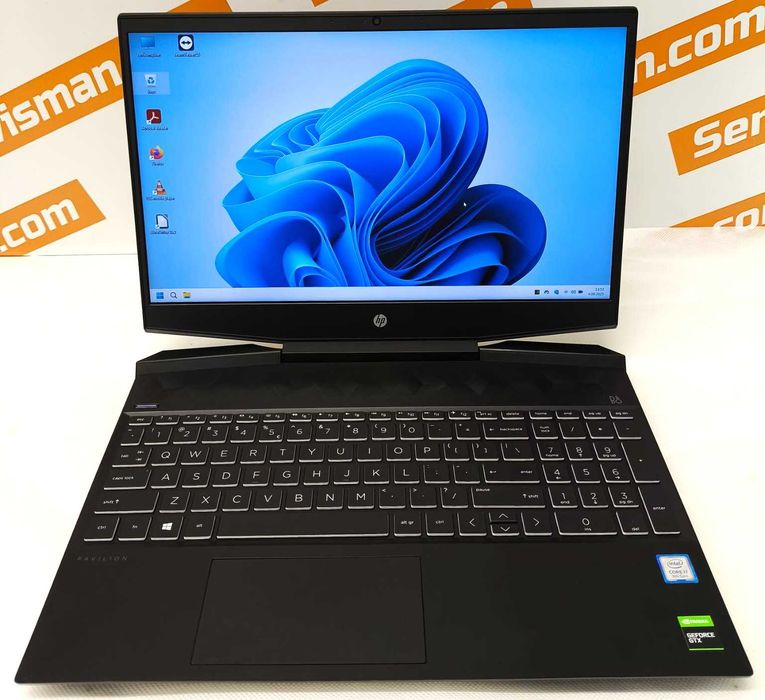 Laptop GAMINGOWY HP 15,6" Core i7 32GB 1TB SSD GTX 1050 4GB Win11 GWAR