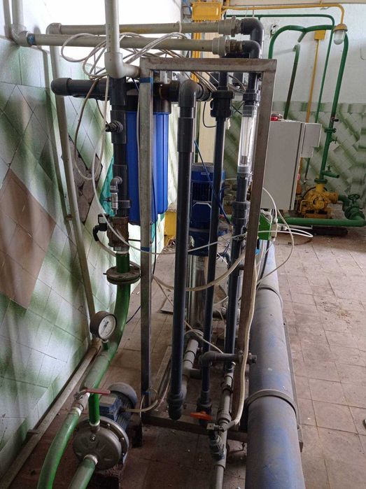 Промислова установка заворотного осмосу OS3030 б/у,  філтри для води