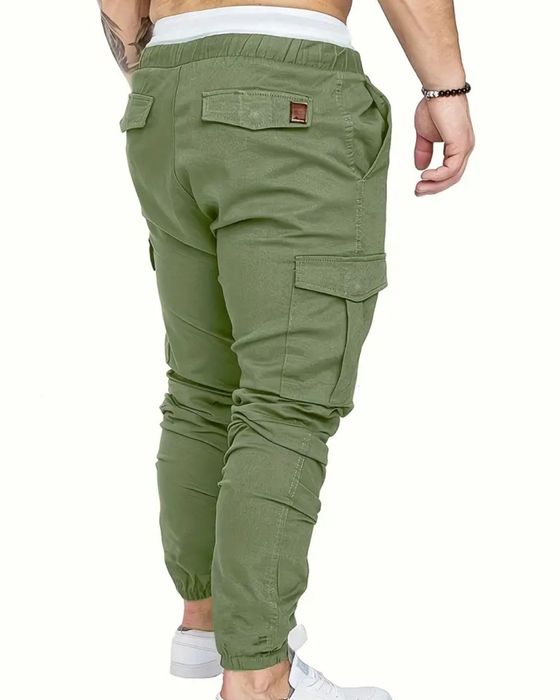 Штани карго зелені L (52 UA)