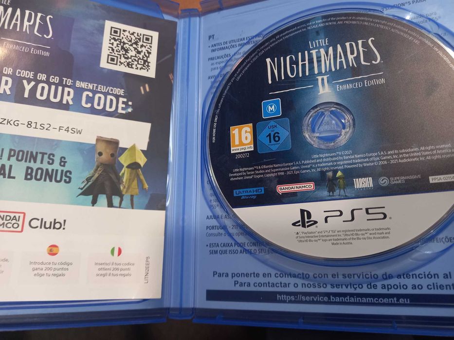 Little Nightmares 2 playstation 5 polska wersja PS5