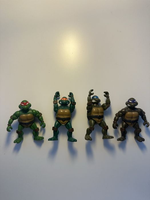 Mini figuras tartarugas ninja