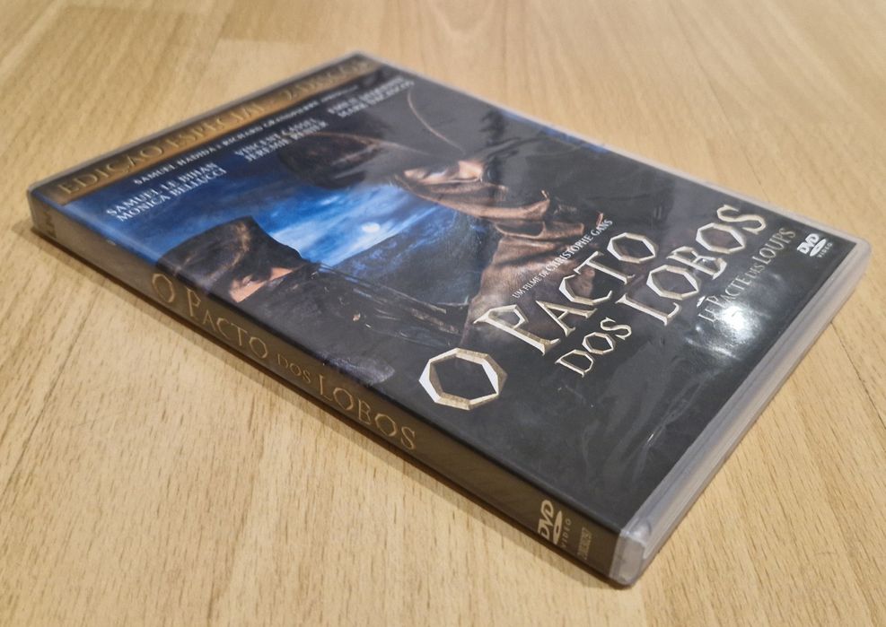 Dvd O Pacto dos lobos  Edição especial