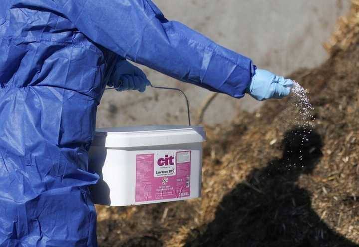 Środek owadobójczy na larwy much Larvanon 2 WG, 5000 g, Cit