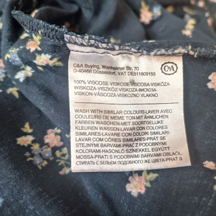 Koszula 38 C&A z wiskozy