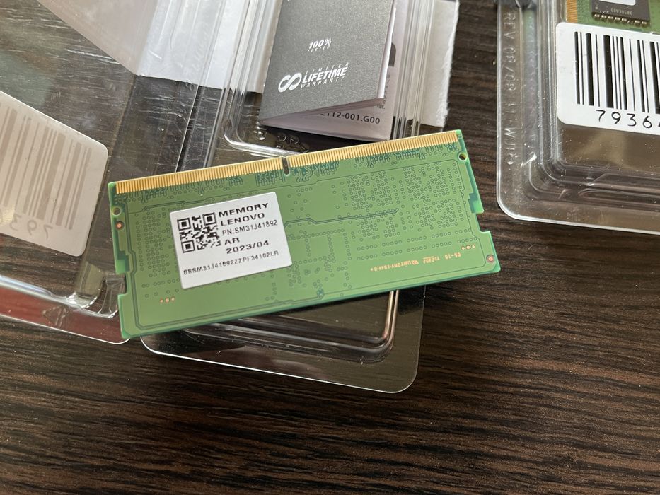 Оперативная память Samsung RAM 16GB(2х8) SO-DIMM DDR5 5600 MHz