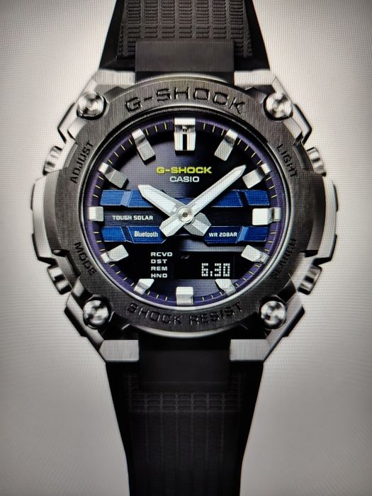 Casio G-Shock G-Steel Bluetooth Sync Solar