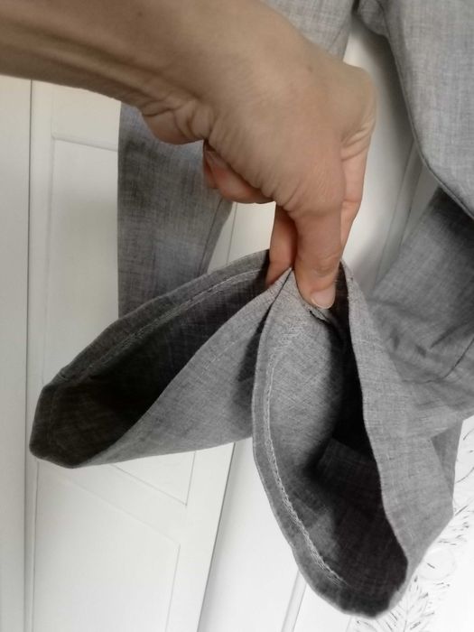 Świetne spodnie casualowe codzienne damskie letnie luźne 38 M